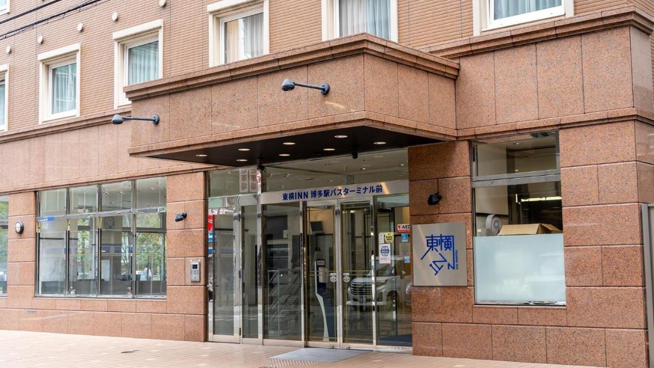 Toyoko Inn Hakata-Eki Bus Terminal Mae Fukuoka  Exteriör bild